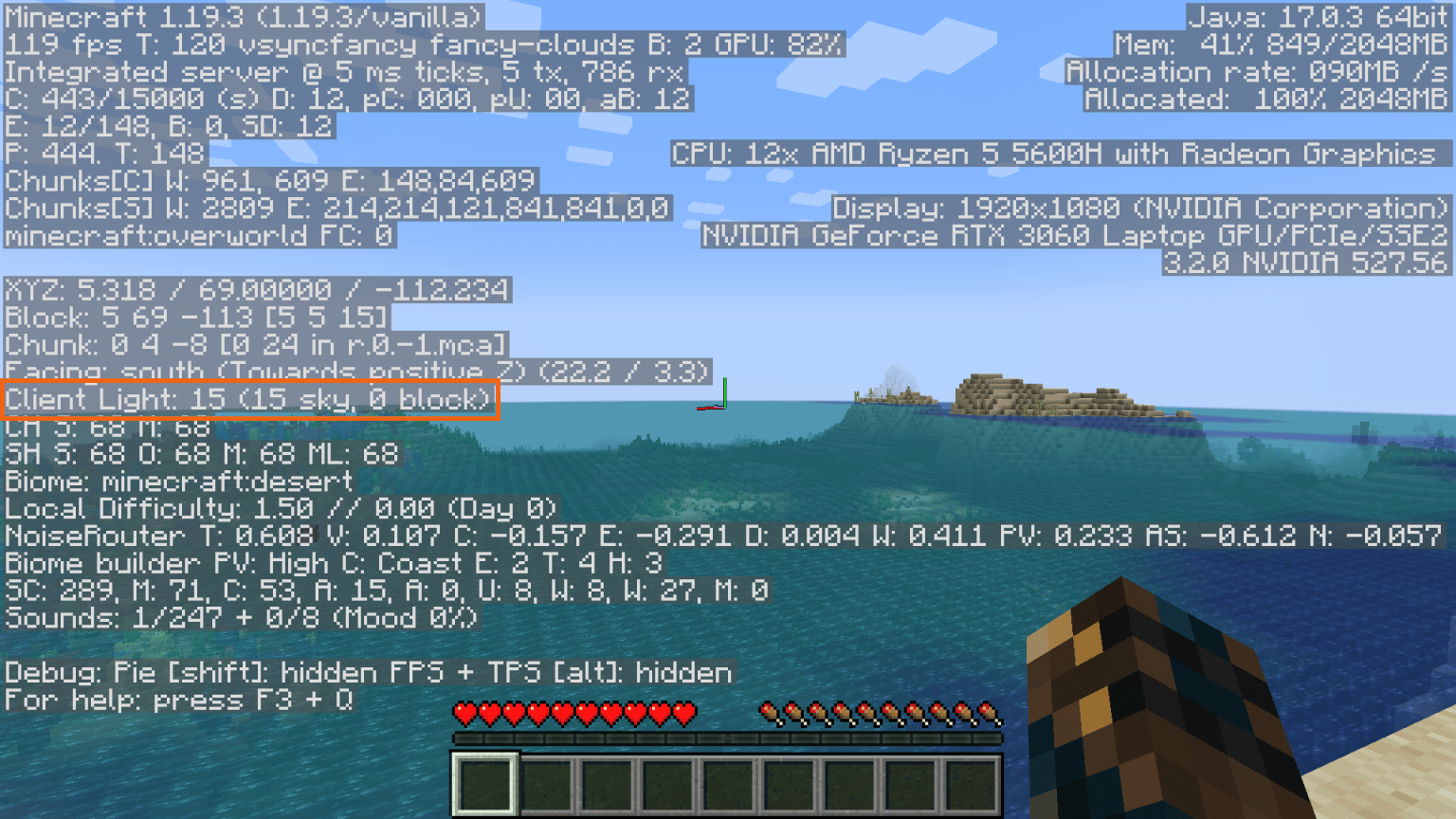 How To Check Light Level in Minecraft (and why?)