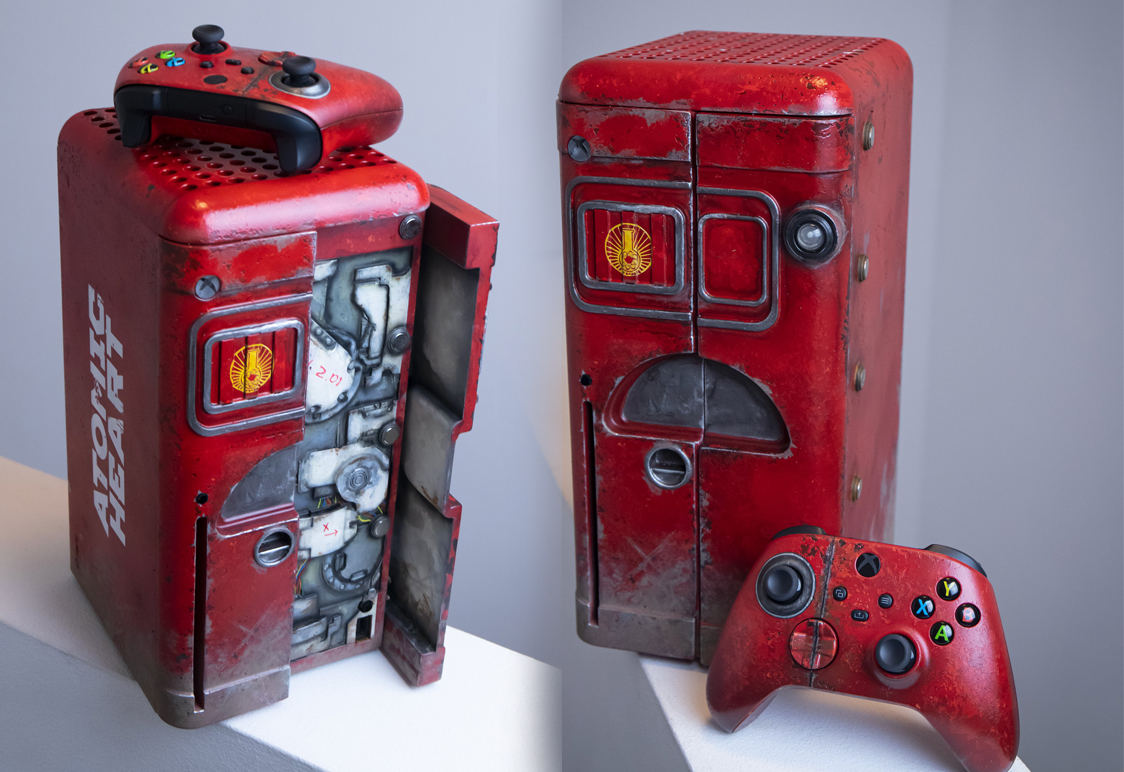Xbox Series X limited edition console based on Atomic Heart's Nora is