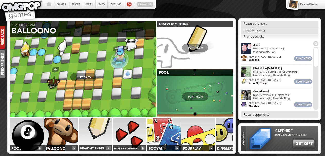 More on Meta Games with OMGPOP Gamification Co