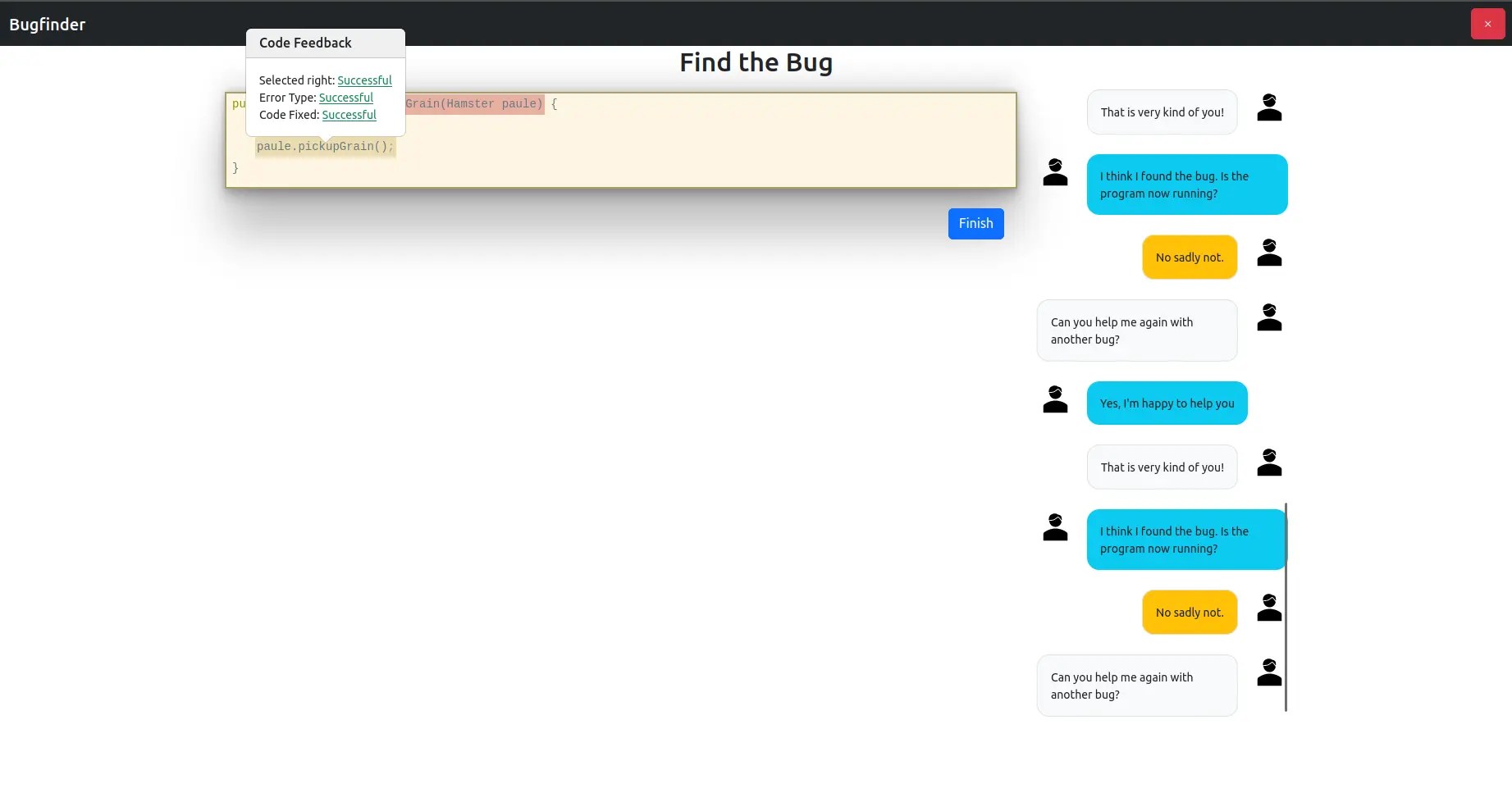 Bugfinder — Gamify IT documentation