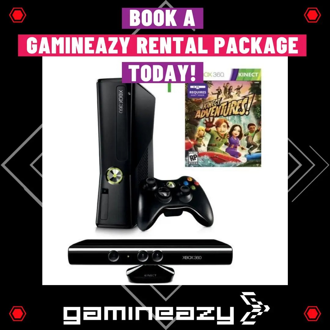 Booking a Motion Gaming Console Rental is now easy and affordable!