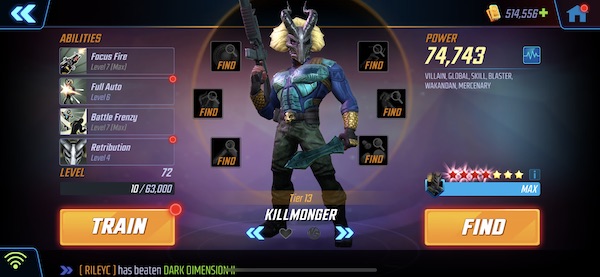 MSF Best Iso8 for Killmonger