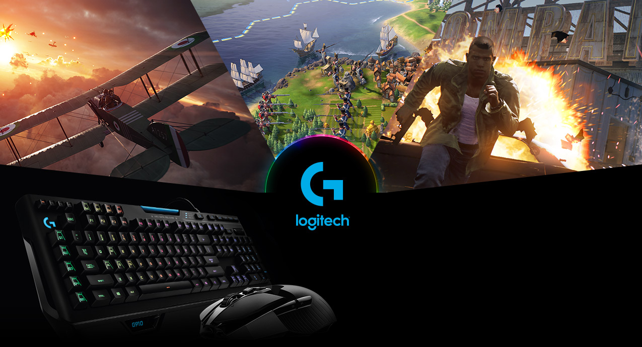 Logitech G Advanced Gaming Gear for AAA Games