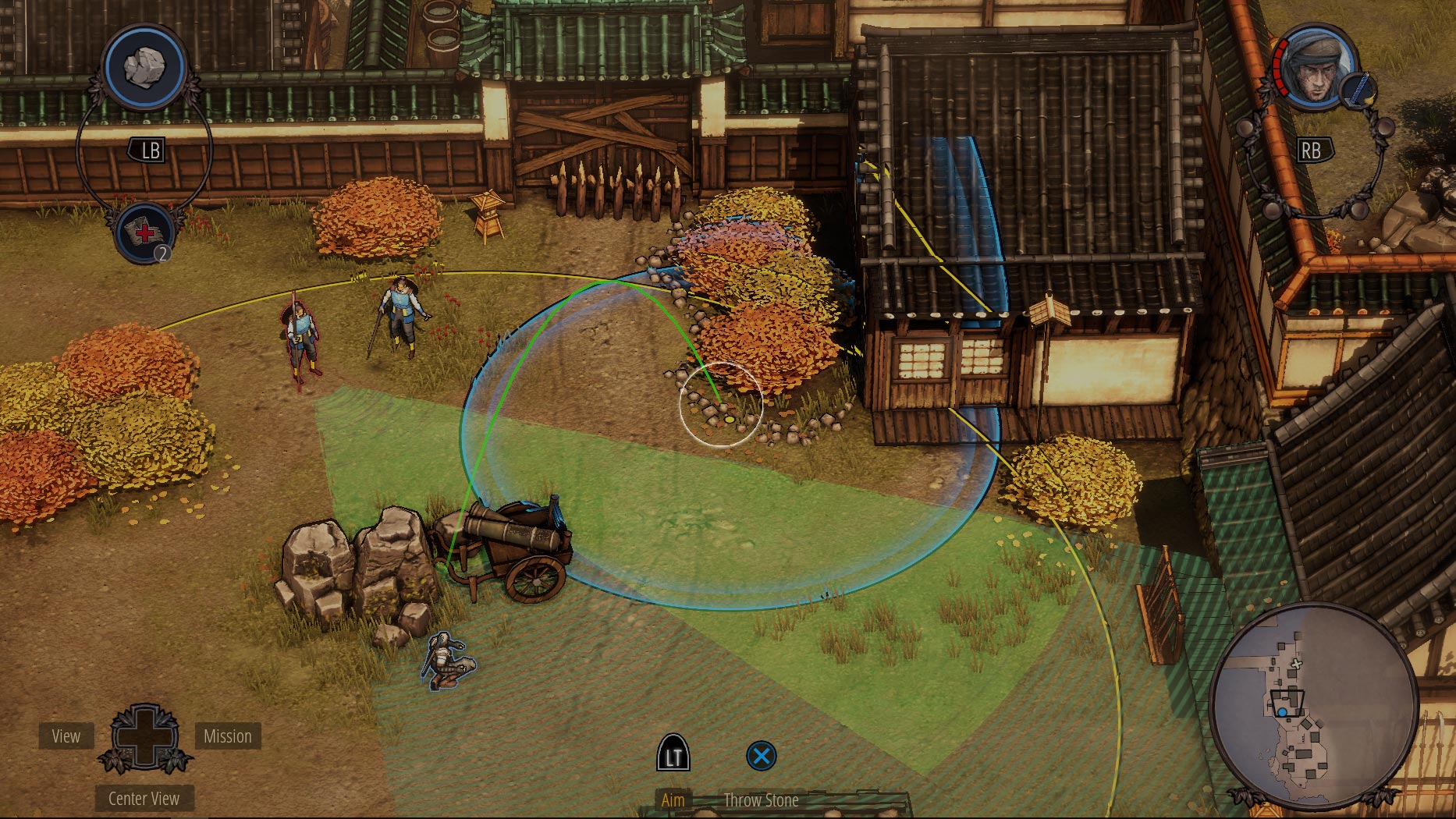 Shadow Tactics Blades of the Shogun + Eye Tracking