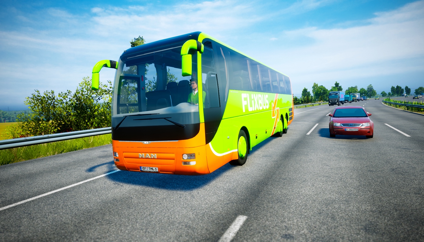 Fernbus Simulator + Eye Tracking Tobii Gaming