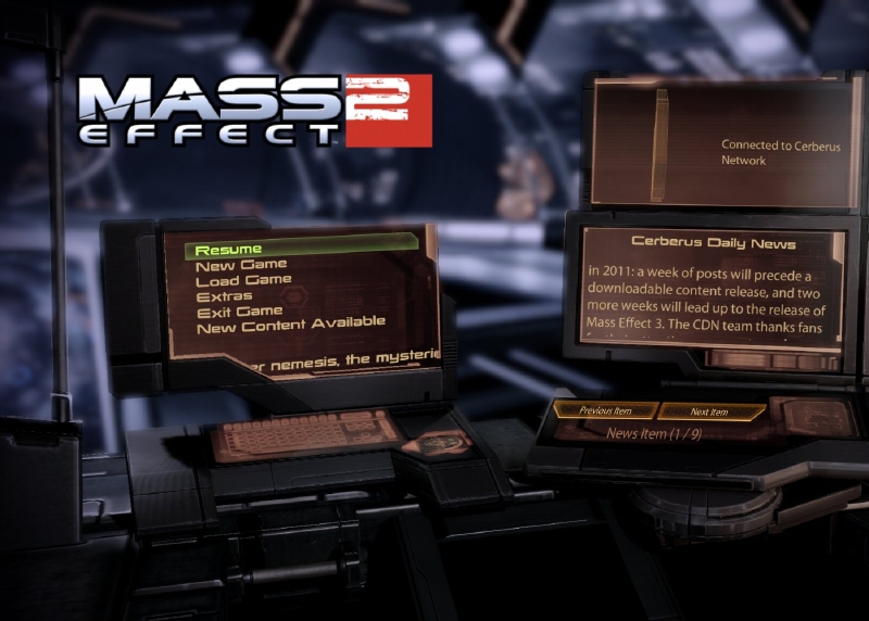 More Mass Effect 2 DLC Confirmed for 2011 After a Cerberus Hiatis