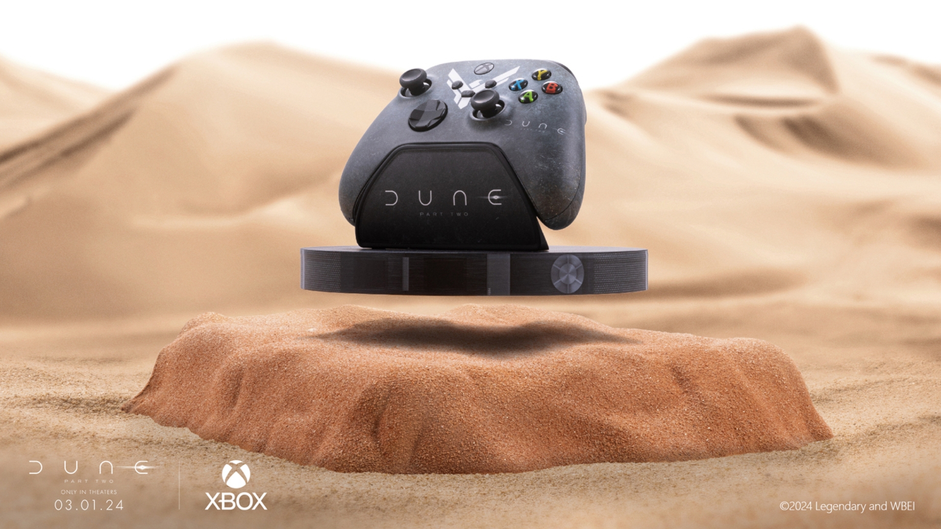 DuneInspired Xbox Series S and Floating Xbox Controller Unveiled
