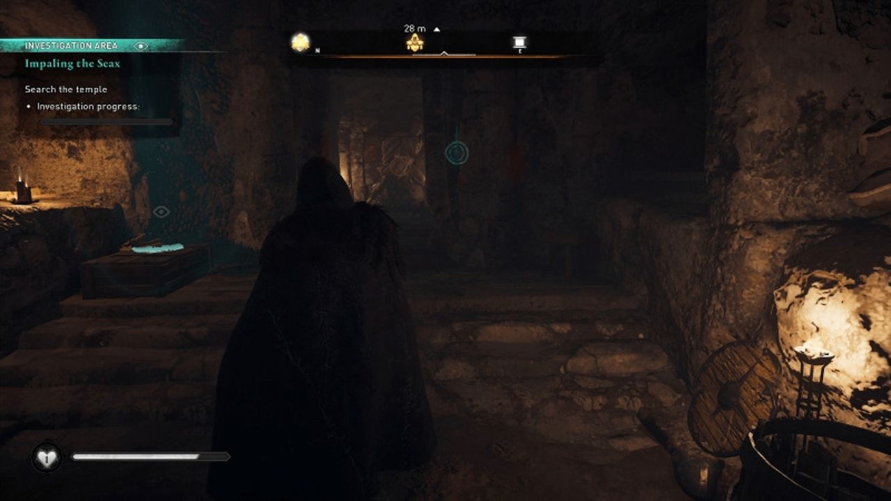 Impaling the Seax and Searching the Temple AC Valhalla Guide