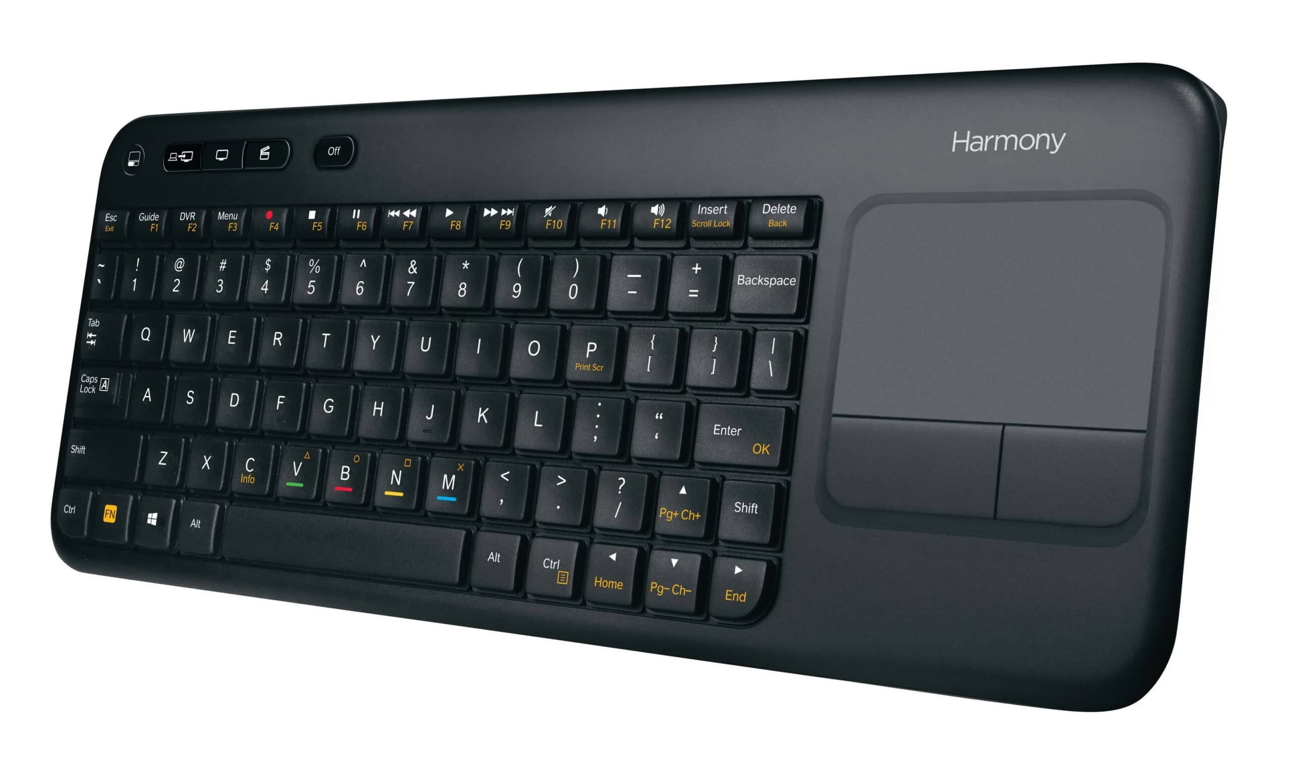 Logitech Harmony Smart Keyboard Die universelle Tastatur fürs Wohnzimmer