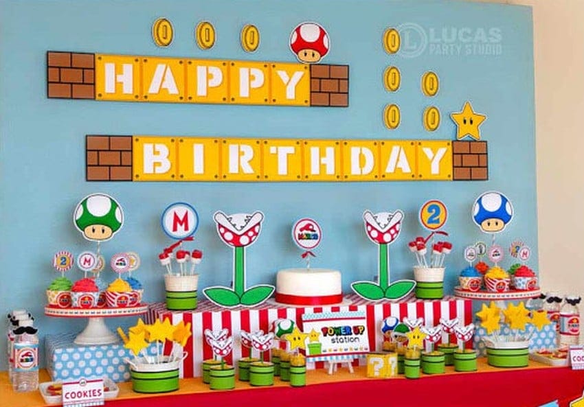 Super Mario Bros. SO feiert ihr richtig Geburtstag!