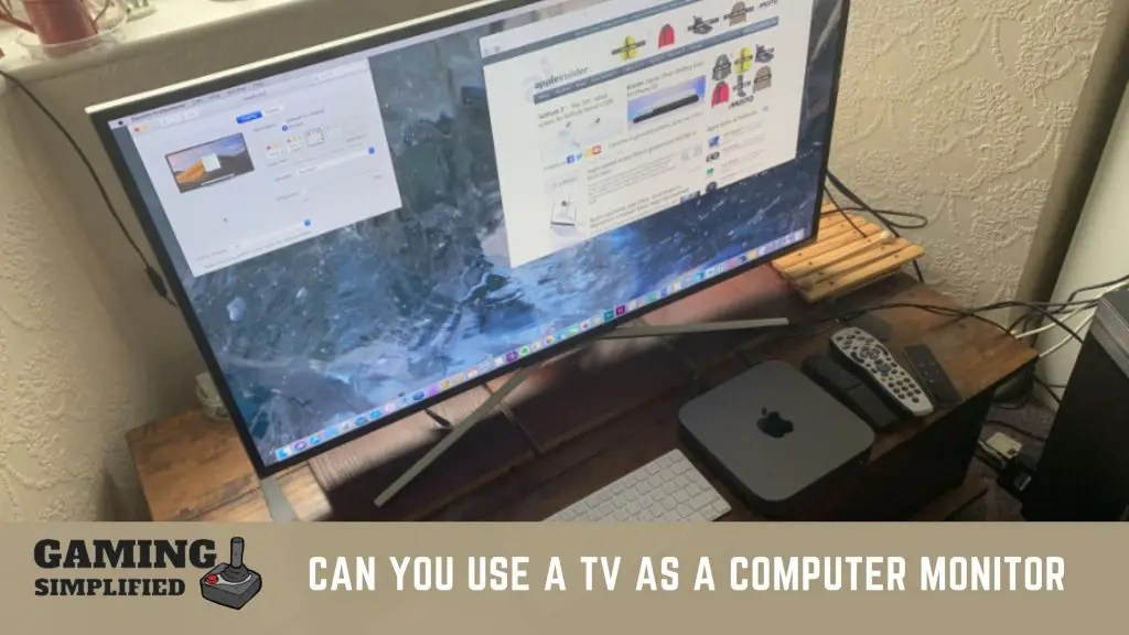 Can You Use a TV as a Computer Monitor? 3 Simple Steps!!