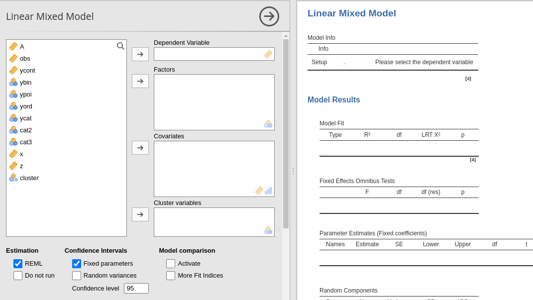 Mixed Effects Model Jamovi at Orville Crick blog
