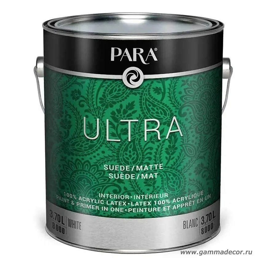 Интерьерная краска SherwinWilliams PARA Ultra Suede Interior 100
