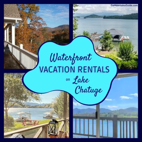 Waterfront rentals on scenic Lake Chatuge in North