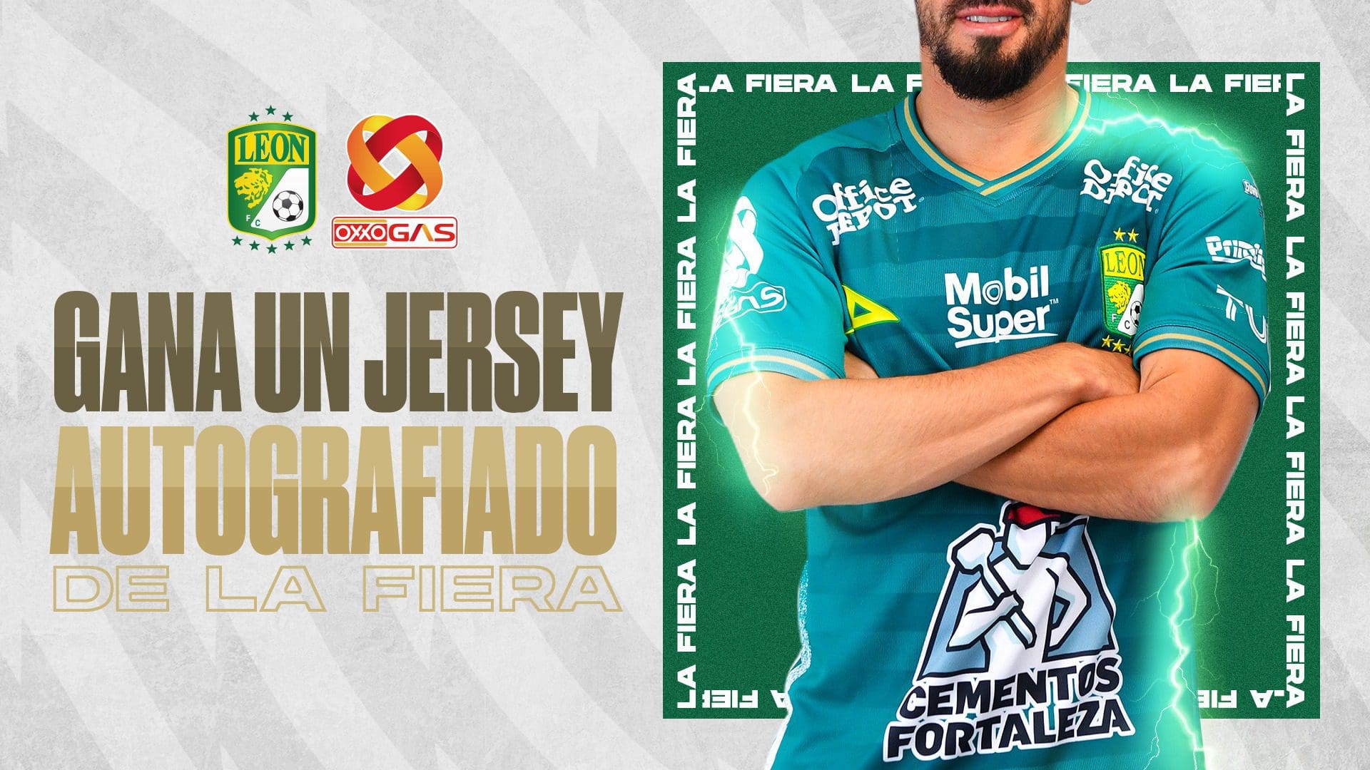 Gana Jerseys Autografiados Del Club Leon Cortesia De Oxxo Gas Ganapromo