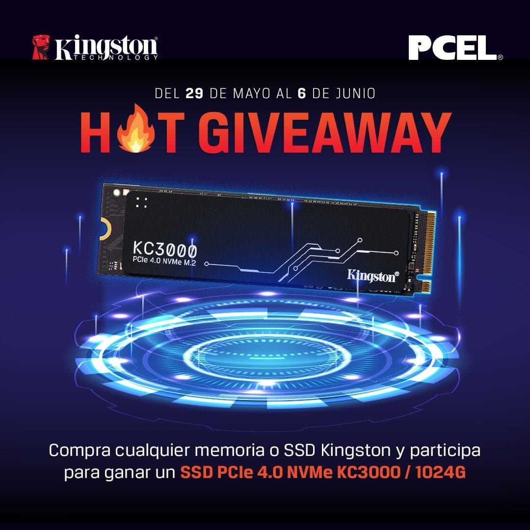 Giveaway PCEL Hot Sale 2023 Gana un SSD Kingston Ganapromo