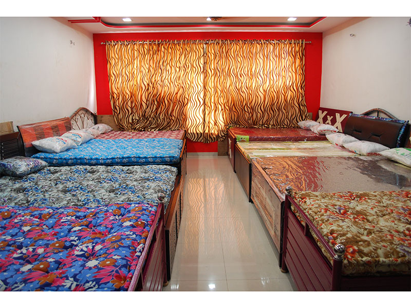Double Bed Ganesh Furniture Surat Gujarat India.