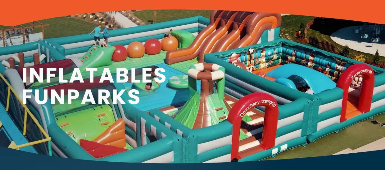 Inflatable amusement parks