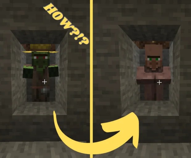 Minecraft Monday How to Cure a Zombie Villager? Ganiming