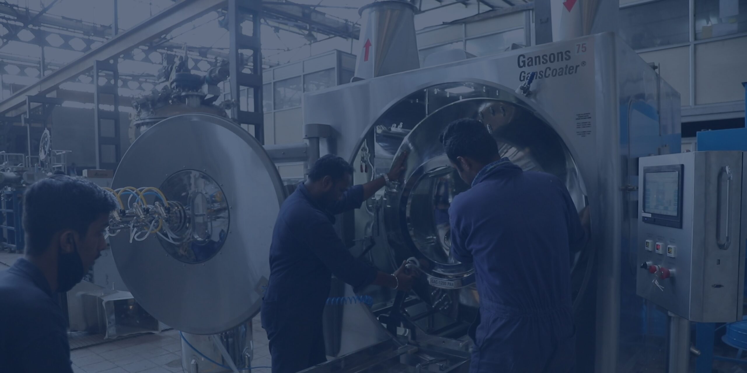 The Ganscoater Tablet Coating Machine with Autocoater