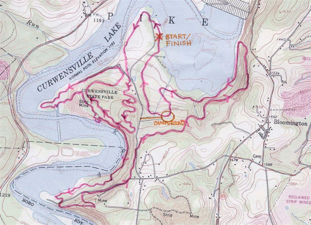 Curwensville Dam Scramble Not the ‘Average Walk in the Woods