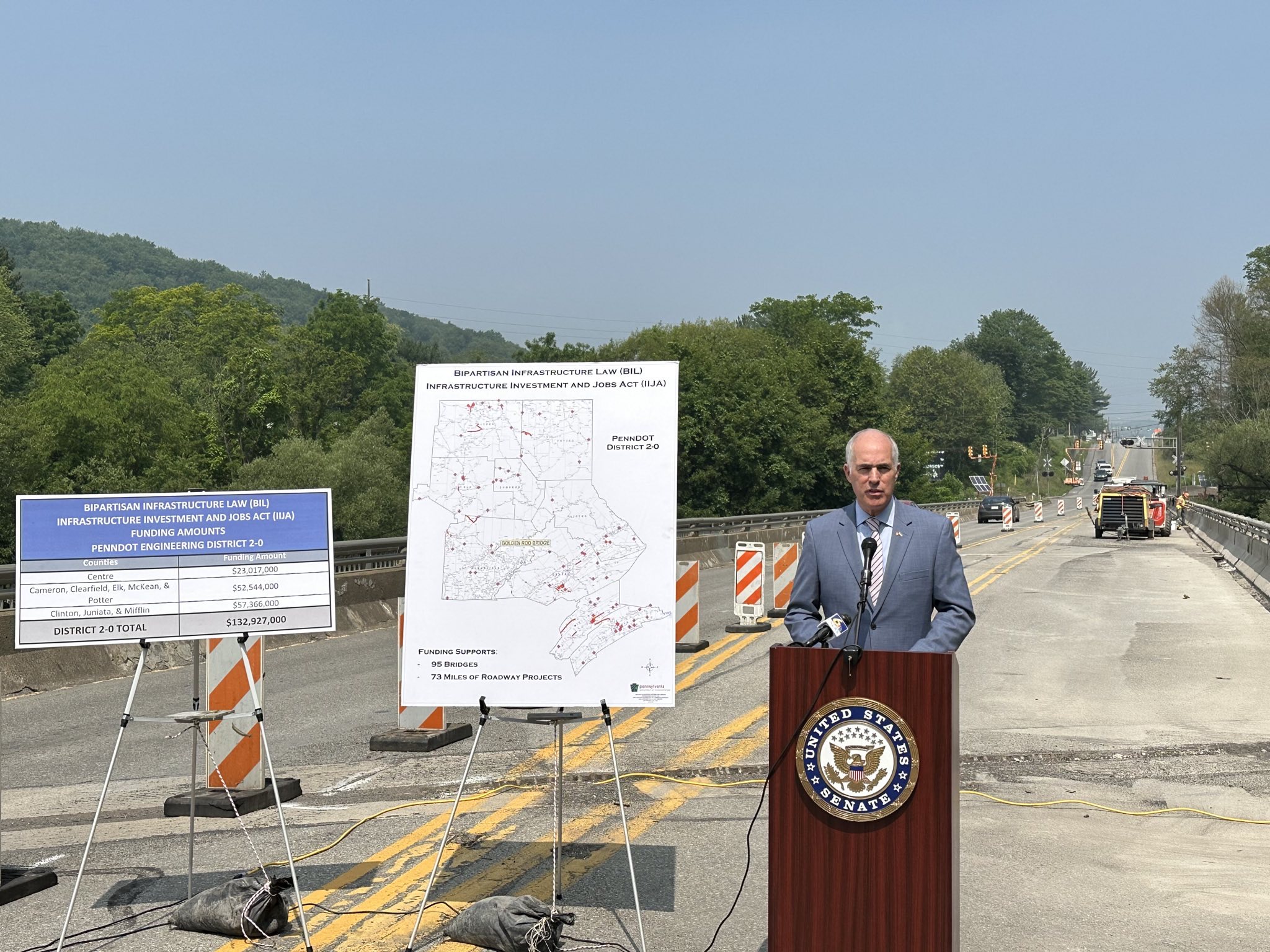 Casey Highlights 1.6 Million from Infrastructure Law to Goldenrod