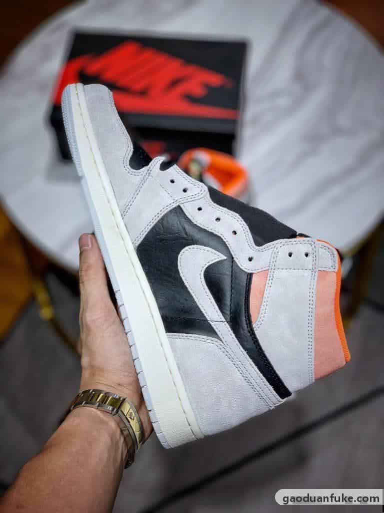 莆田鞋是什么意思纯原级别 Air Jordan 1 Retor High OG 灰麂皮万户潮品