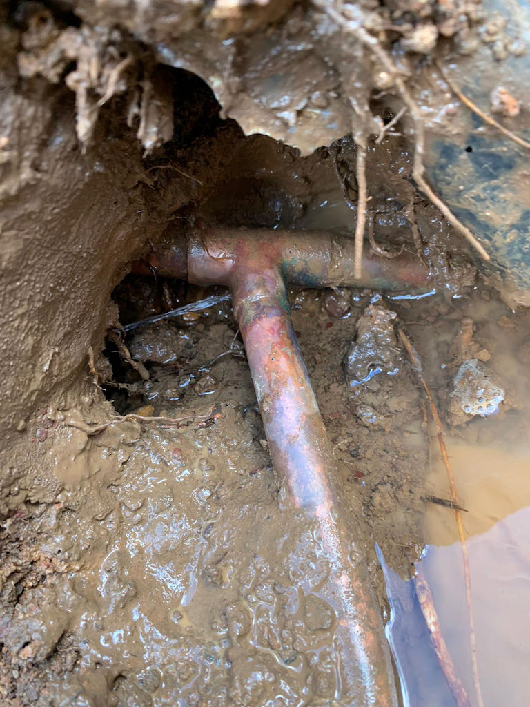 Boundary trap sewer repair Gap Trade Services Plumbing, Drainage