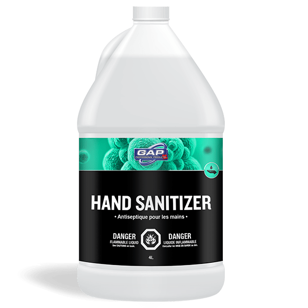 GAP Hand Sanitizer 4L (4/case) GAP Auto