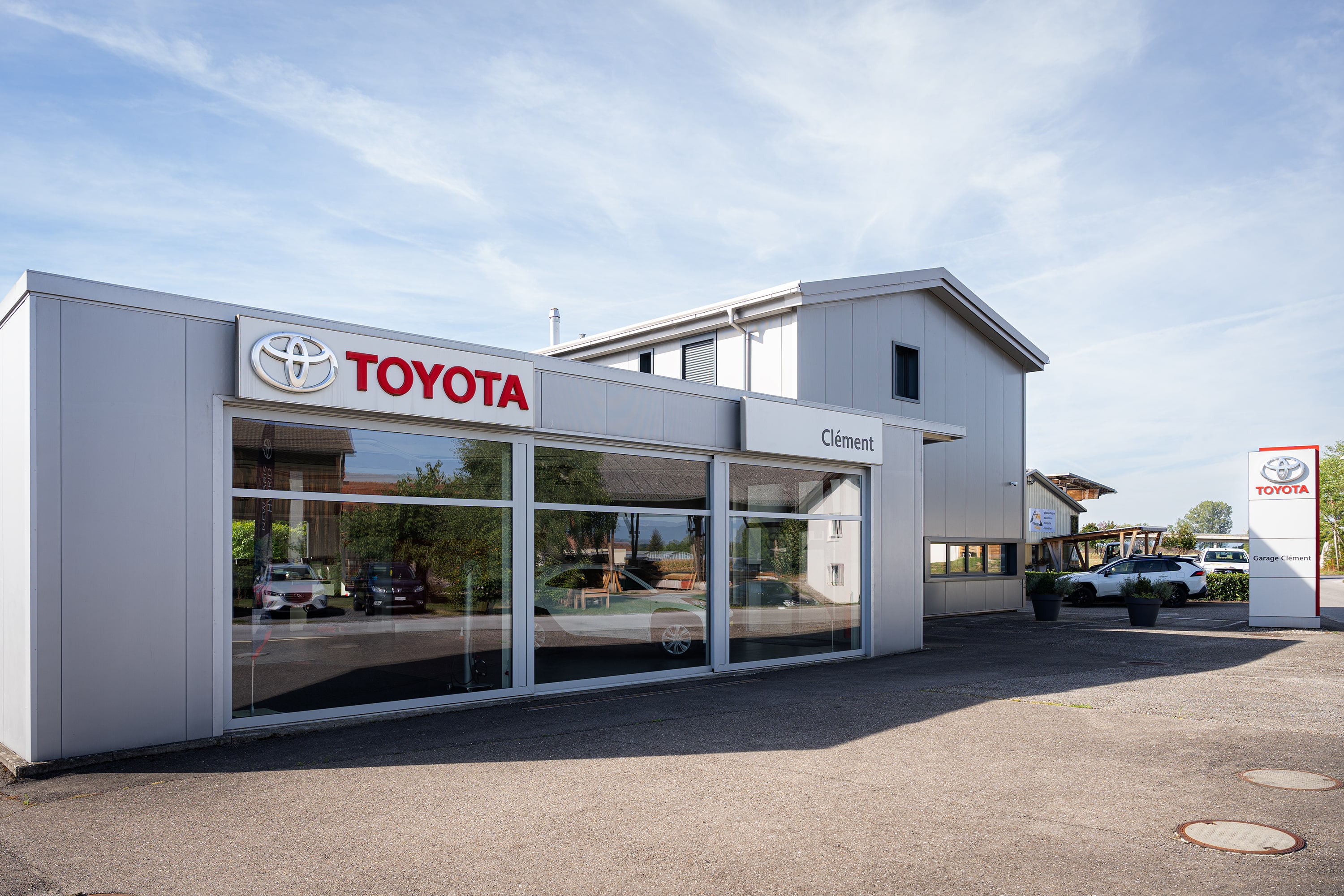 Le garage Garage G.C. Clément SA Avenches