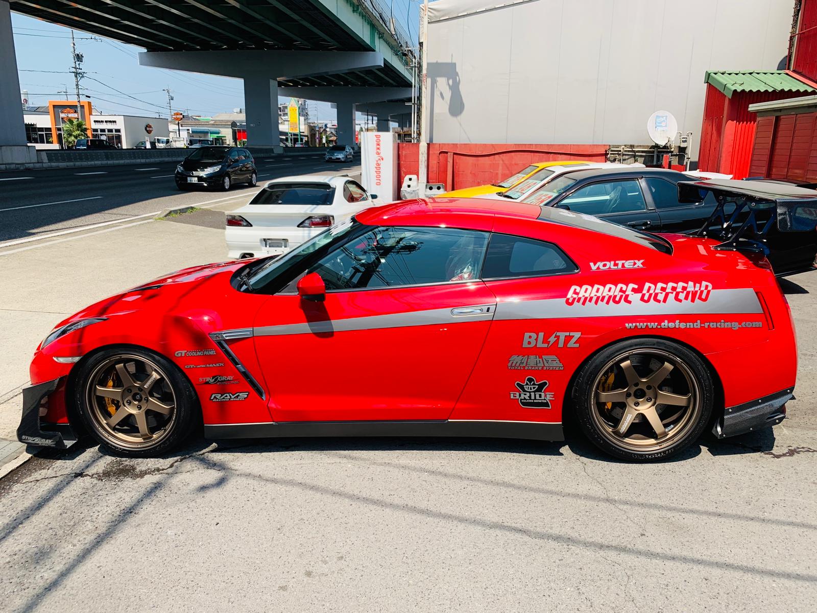 Nissan GTR R35 GARAGE DEFEND Demo Car for sale (3600) Garage Defend