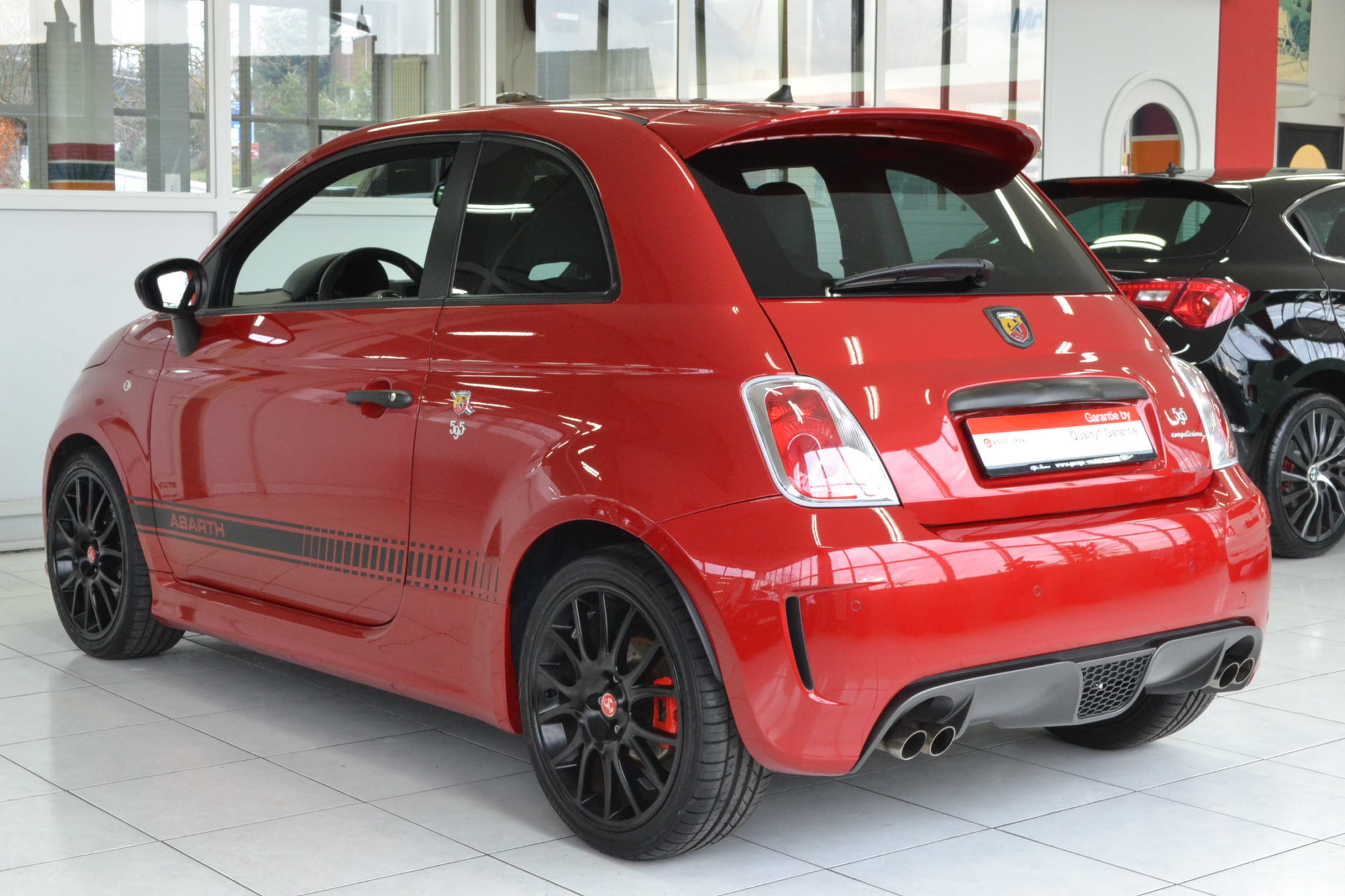 Fiat 595 1.4 TJet 160 Abarth Competizione Rosso Cordolo Garage Vecchio