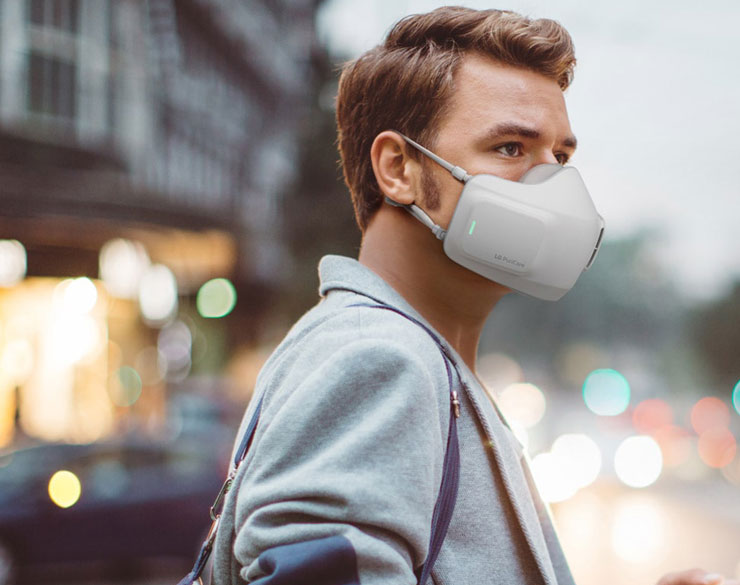 Face mask with mic and speakers? Check out this techsavvy gear Garage