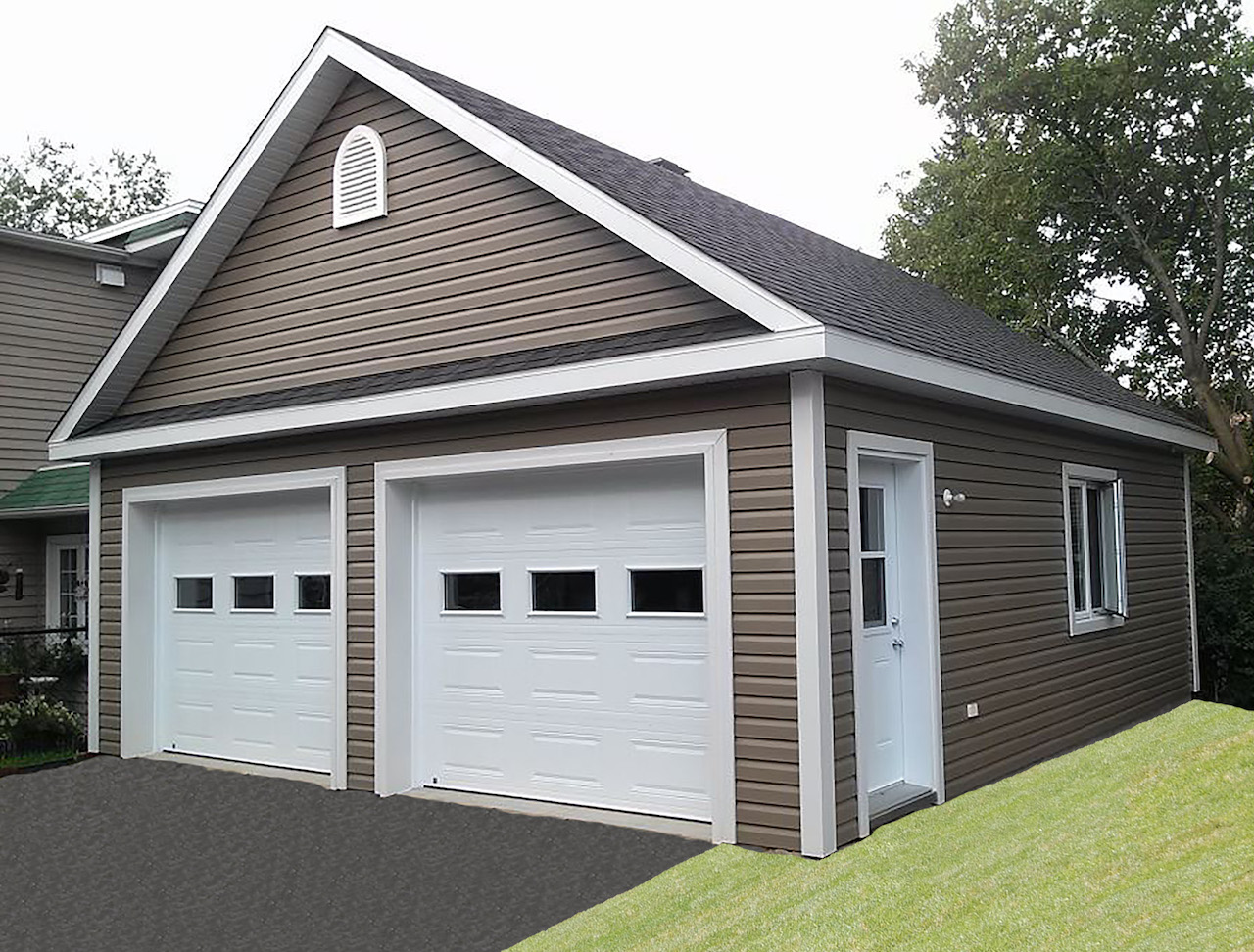 Garage préfabriqué 24′ X 28′ Garage Expert