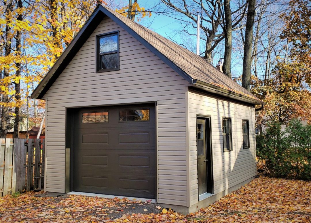 Garage préfabriqué 16′ X 20′ Garage Expert