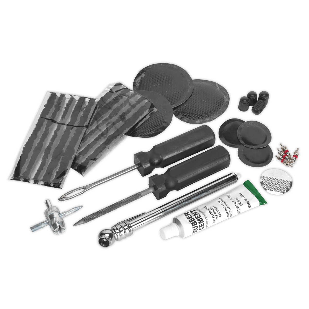 Sealey TST09 Temporary Puncture Repair & Service Kit Garage Buying Group