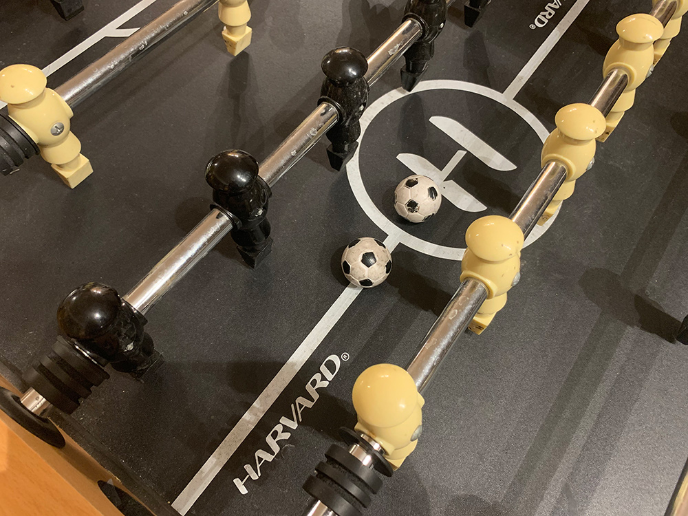 Harvard Foosball Table, 53in Garage Deal
