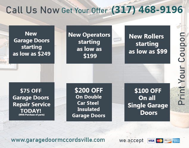 Garage Door McCordsville IN Cheap Repair & Installation