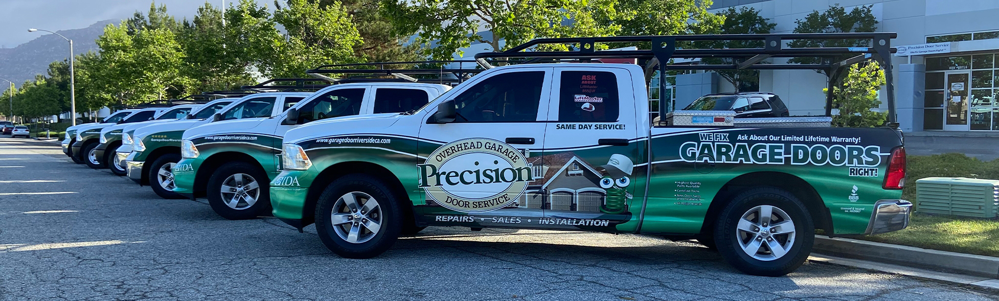 Precision Garage Door of Riverside Repair, Openers & New Garage Doors