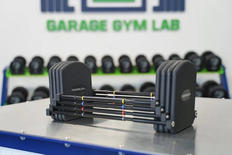PowerBlock Adjustable Dumbbells Review (2024) Garage Gym Lab