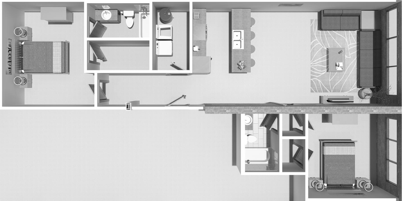 Distinctive Floorplans & Features Garage Lofts Apartments