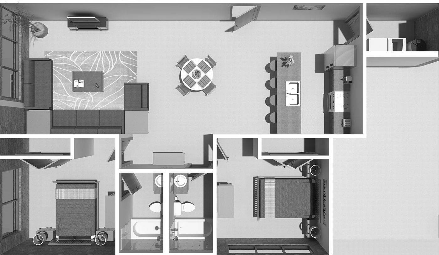 Distinctive Floorplans & Features Garage Lofts Apartments