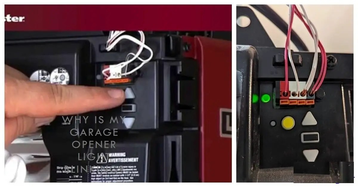 Why Is My Garage Opener Light Blinking?
