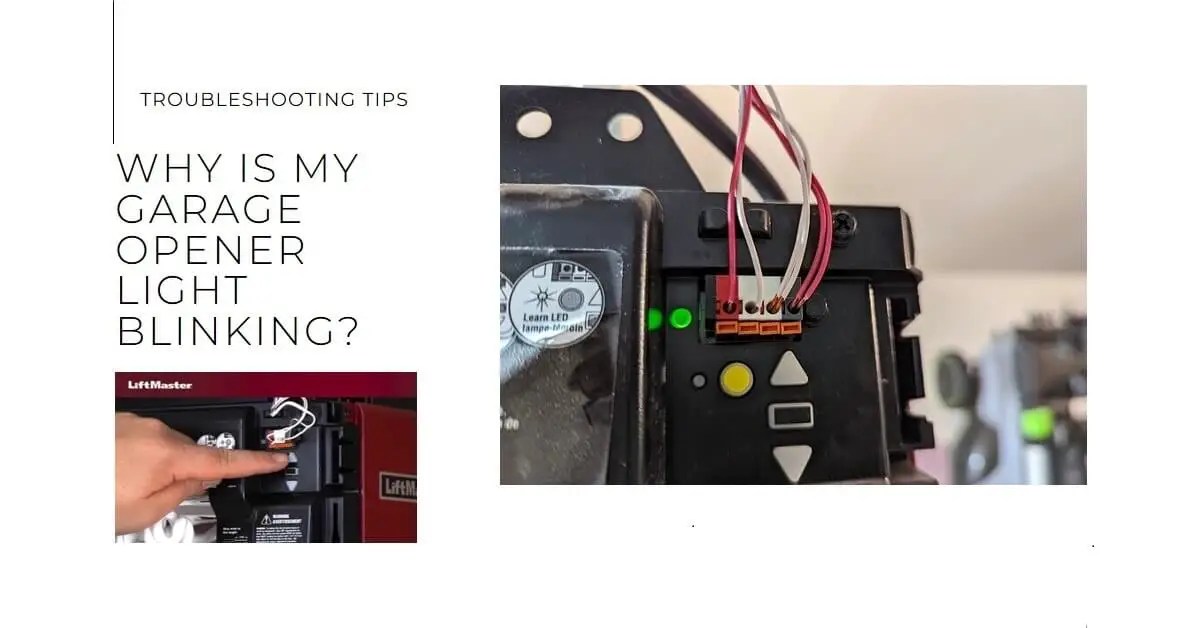 Why Is My Garage Opener Light Blinking?