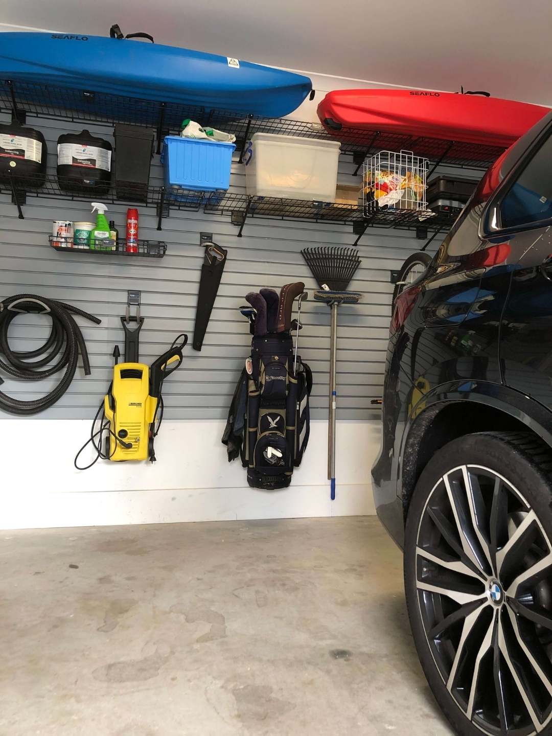 The SmartWall Garage Wall Storage System GarageSmart