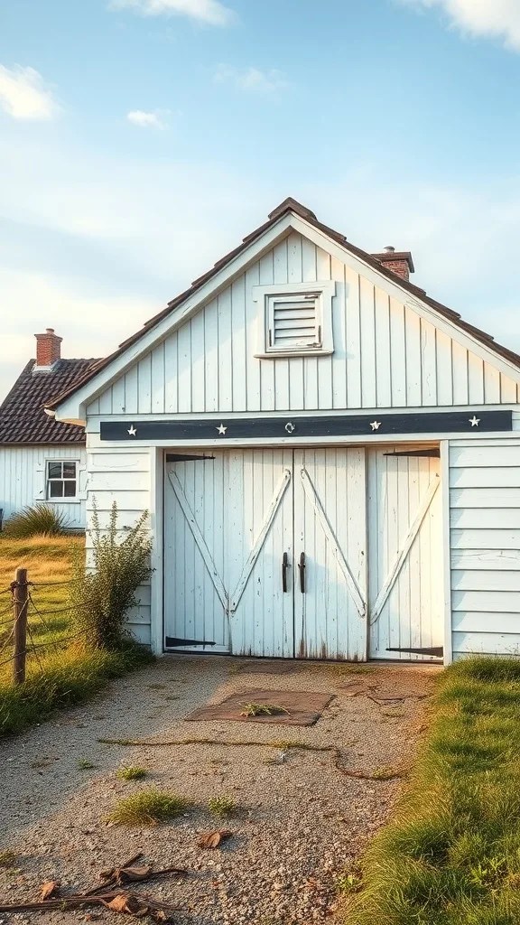 15 Inspiring Farmhouse Garage Door Ideas for Your Home Garage Utopia