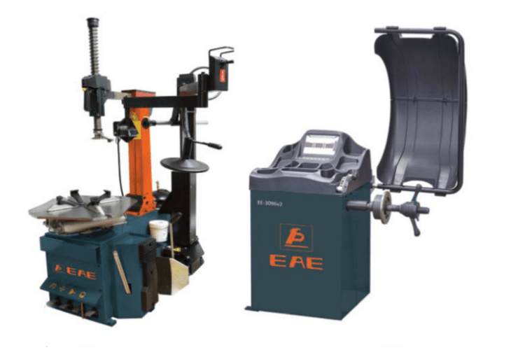 New EAE tyre changer & wheel balancer package deal Garagewire