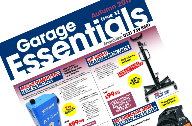 Latest product releases detailed in autumn edition of 'Garage