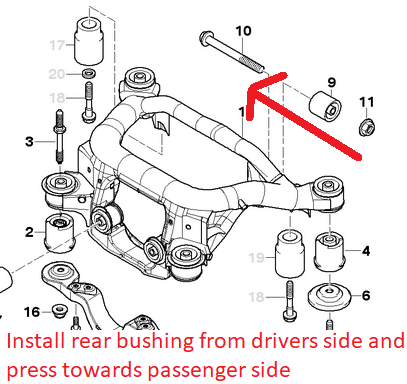 E46 Differential Bushing Install Orientation Guide – Garagistic