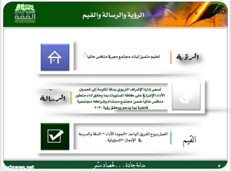 إدارة الإشراف التربوي تطلق خطتها المشتركة مع مكاتب التعليم